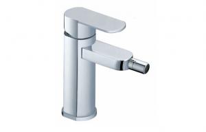 China Ceramic Single Hole Bathroom Sink Faucet , Single Handle Brass Bidet Taps on sale