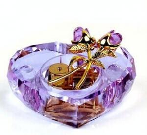 Buy cheap Lover heart-shape purple Music Box product