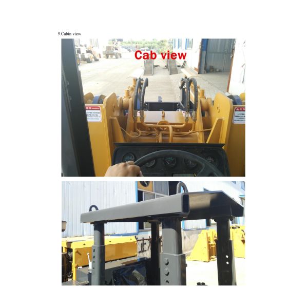 Underground wheel loader XD935 rated load 3.0ton with 1.9cbm bucket capacity