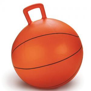 Buy cheap Non Toxic Space Hopper Ball Basketball Inflatable Toy Bouncing Ball With Handle product