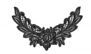 Buy cheap High quality embroidery trimming embroidery lace collar trim product