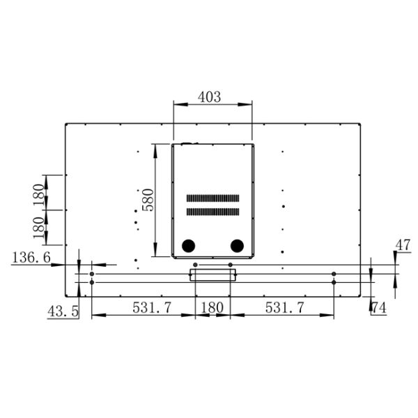 Big Tablet Touch Screen 65 Inch Windows Embedded Computer Lcd Display Wall Mount Panel PC Monitor