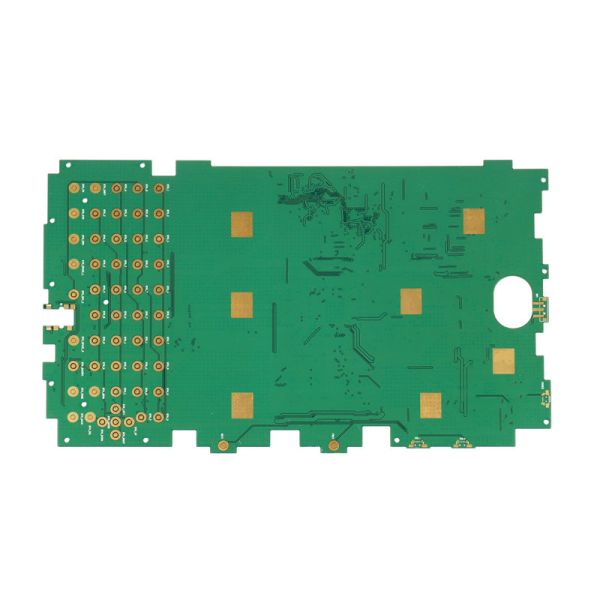 FR4 Tg150 Gold Plated 2 Layers PCB Board With V Cut Routing Inside