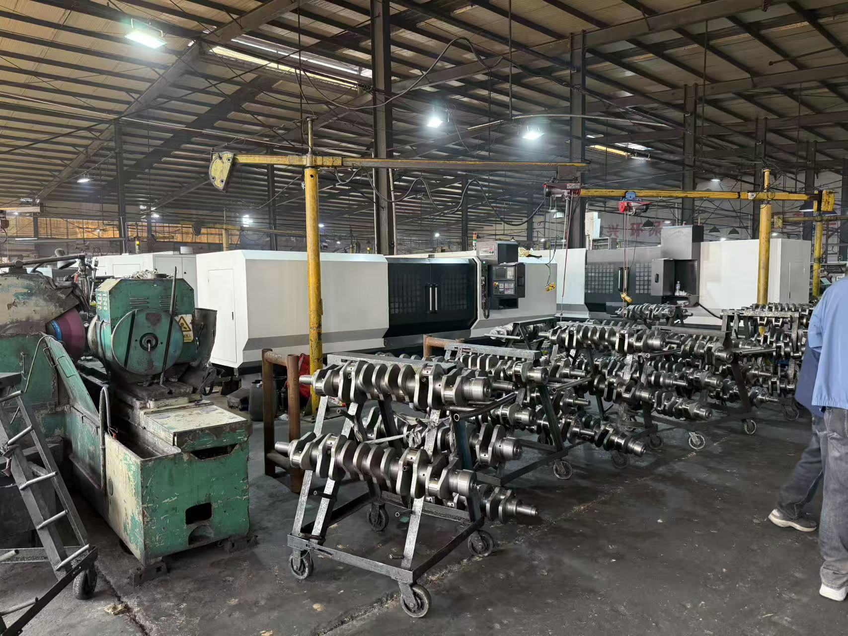 271-5657 Forged Crankshaft With Gear CAT C7 Diesel Engine