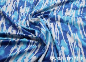 China Sublimation Heat Transfer Polyester Spandex Fabric Geometric Pattern Design on sale