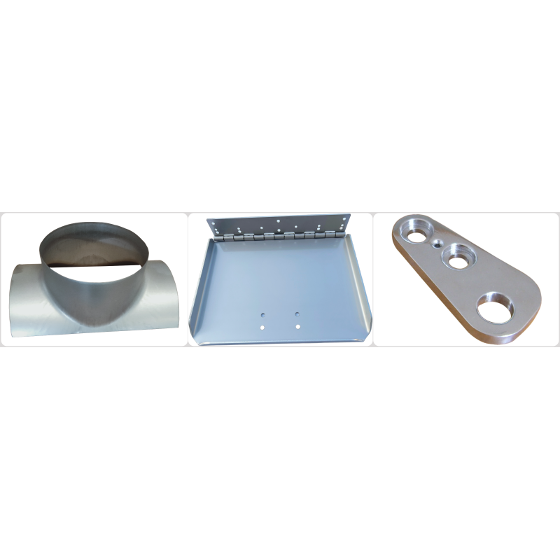 Hydraulic Deep Drawing Saddle Tee Duct Fitting in Metal Stamping