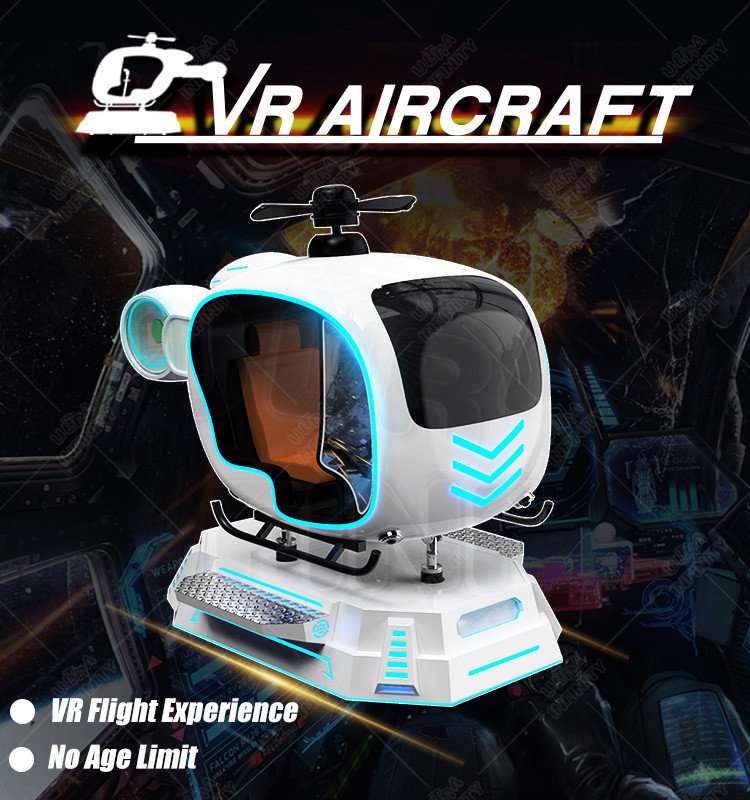 Vr Airplane Full Flying Games Simulator 9D Vr Flight Simulator Cockpit Aircraft Gaming Machine With Vr Glasses