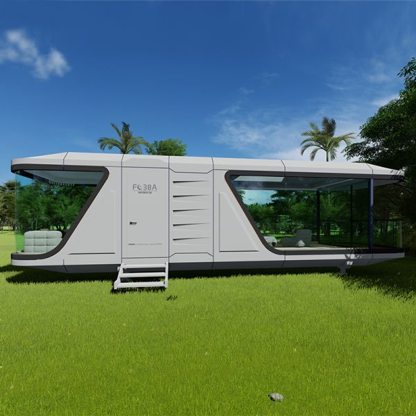 Furniture Optional Prefabricated Modular Houses Smart House Luxury Space Capsule House Modern Luxury Living