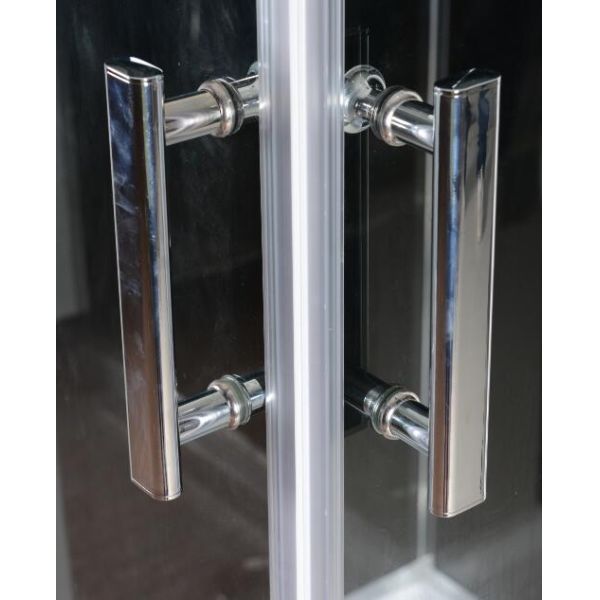 Square White ABS Tray Corner Shower Cabins 900 X 900 CE SGS Certification