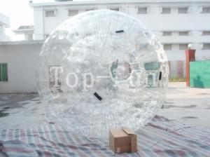 Buy cheap Attractive Inflatable zorbing ball For Party / Wlub Park / Square , Large Inflatable Beach Balls product