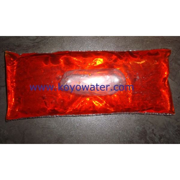 175ml back seal ice pop bag water juice filling packaging machine