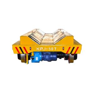 Buy cheap Hydraulic Lifting Table Material Transfer Cart , Motorised On Rail Transfer Car product