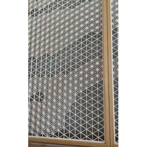 Woodworking Kumiko Wood Crafts for Wood Door Window Wooden Box Japanese Restaurant Decoration Partition