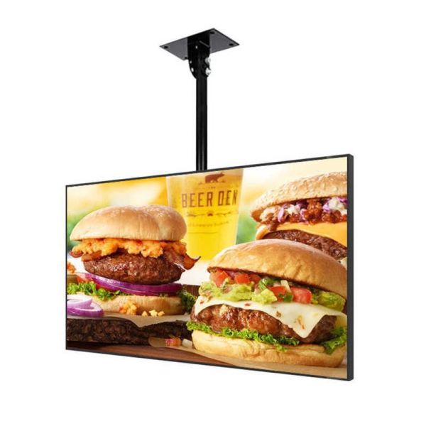 Wall Mounted Digital Signage with 178° Viewing Angle and HDMI/VGA/DVI/AV/USB Outputs for Indoor/Semi-Outdoor Advertising