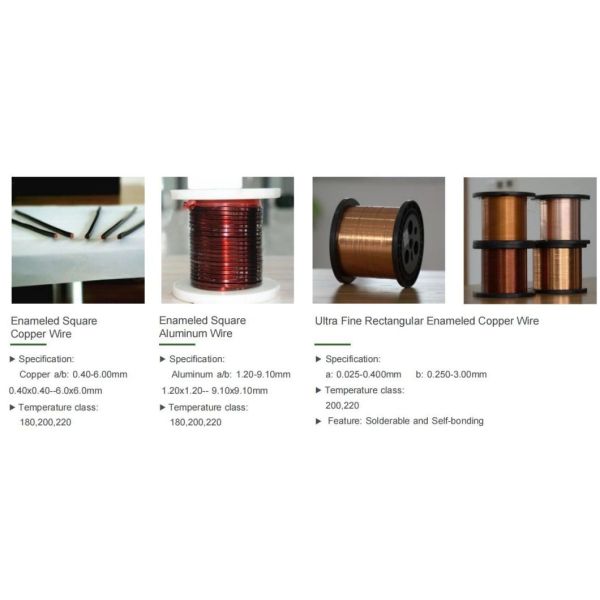 180 Grade Round Enameled Copper Winding Wire for Motor Coil Rewinding 24 22 20AWG Electric Metallic Conductor