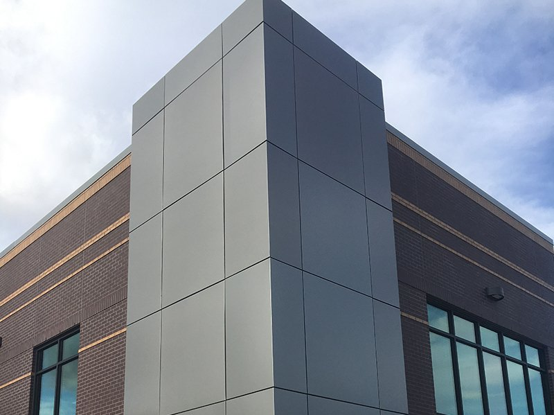 Eco Friendly Copper Brushed Aluminium Composite Panel Waterproof Glossy Acp Sheets
