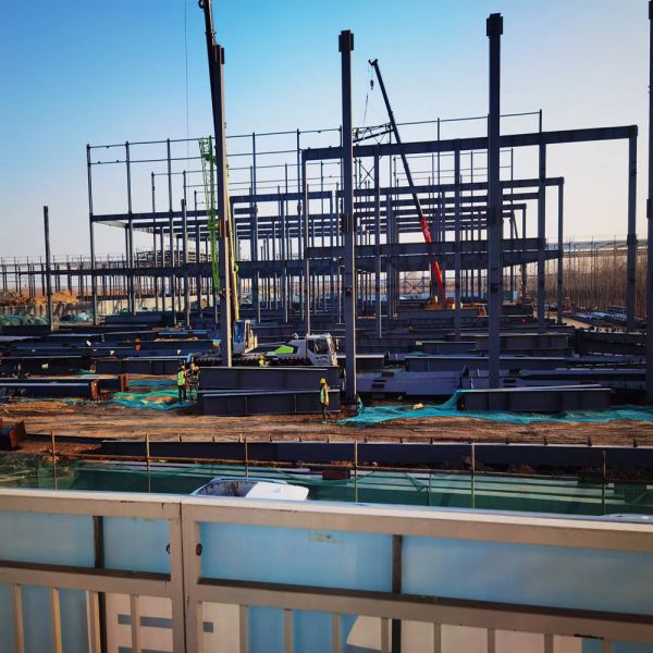 Galvanized Steel Structure Building Customized For Building Requirements