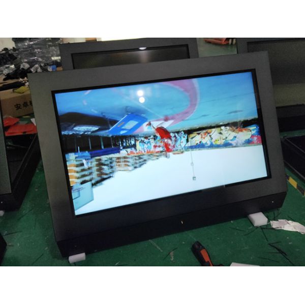 49-inch high-brightness wall-mounted poster display all-in-one waterproof and lightning-proof intelligent Outdoor Electronic Billboard
