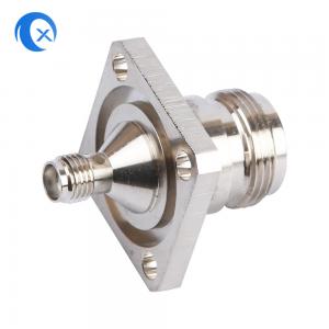 Buy cheap CNC Machine Hardware pannel mount adapter N Type Female Connector Parts to SMA female connector product
