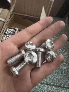 Buy cheap Stainless Steel Combination Screw Bolt ST 8.8 M12 Inner Hex Screw GB Standard product