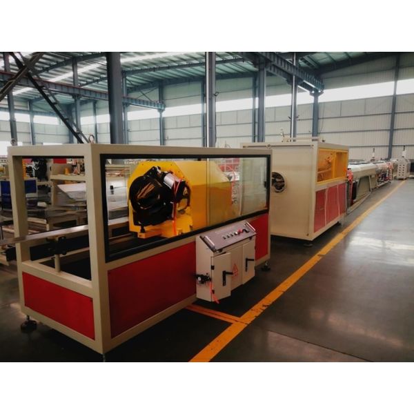 Customized PVC Pipe Cutting Machine 600Kg/H HDPE Pipe Extrusion Line