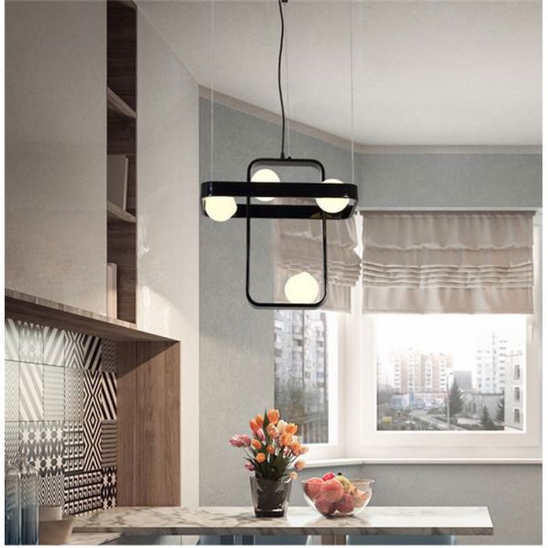Vintage Iron Black Chandelier Ceiling Pendant Lighting Lamp