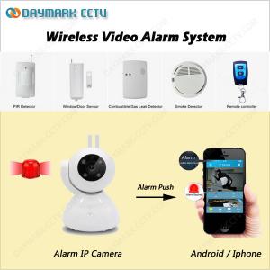 China Smart home monitoring wireless wired motion activated security light camera on sale