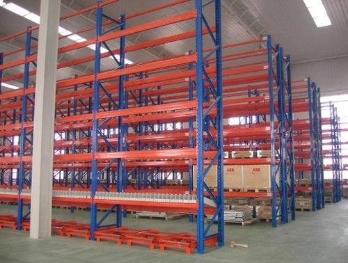 Customized Depth Adjustable Pallet Racking , Selective Steel Pallet Rack Easily