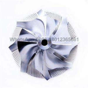 5-Axis CNC Machining Titanium Impeller Titanium Marine Impeller