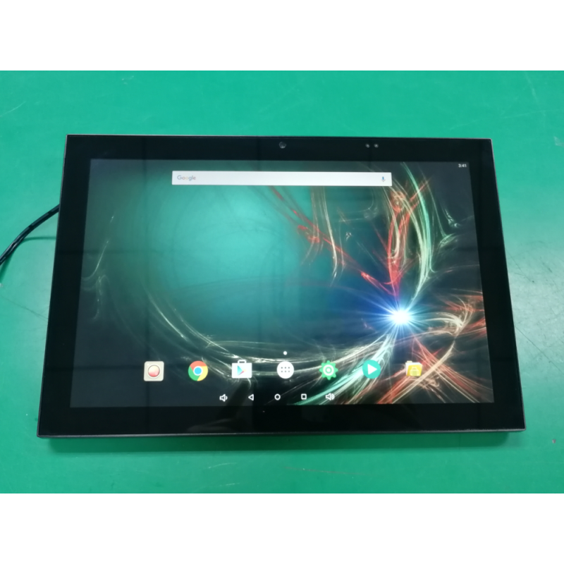 Powered POE Industrial tablet pc LCD screen with NFC reader for Villa automation control