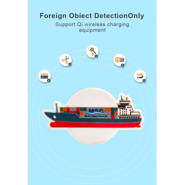 Customized PVC Wireless Charger, 10W High-quality & Fast Charging for smartphones