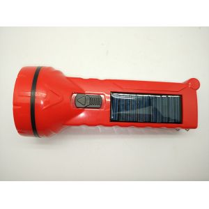 BN-432S Solar Power Rechargeable LED Flashlgith Torch