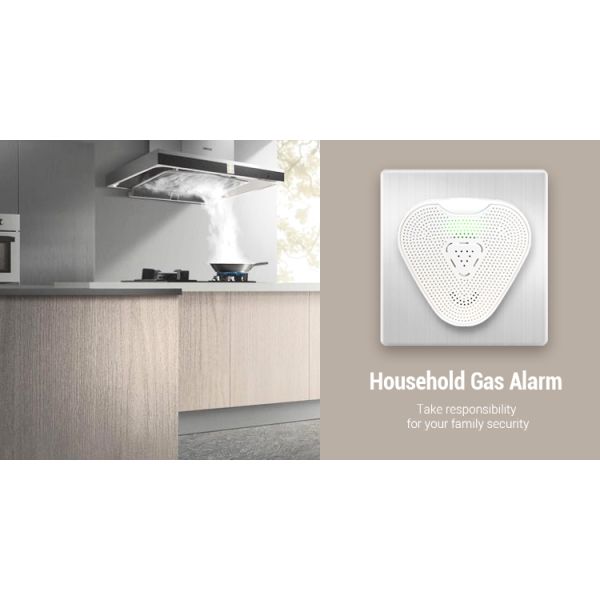 Kitchen Carbon Monoxide And Natural Gas Detector Secure Installation