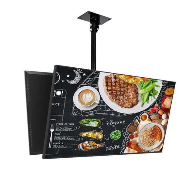 Wall Mounted Digital Signage with 178° Viewing Angle and HDMI/VGA/DVI/AV/USB Outputs for Indoor/Semi-Outdoor Advertising
