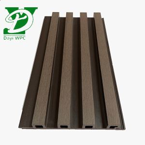Buy cheap Customizable WPC Fluted Wall Panel Total Solution For Outdoor Projects product
