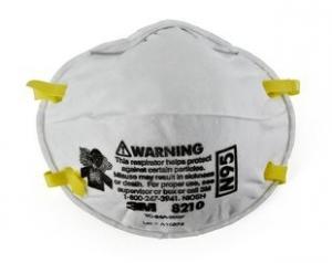 China 3M 8210CN N95 Particulate Respirator,Non-Oil, Welded Headband, Nose foam,Cup,160/Case on sale