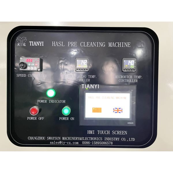 PCB HASL Pre Cleaning Machine Customized For Surface Cleaning