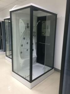 Back Jets Massage Complete Shower Room 3 Sided Waste Drain / Syphon Included