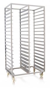 Buy cheap Sliver 900x620x1780mm Double Row Stainless Steel Trolly product
