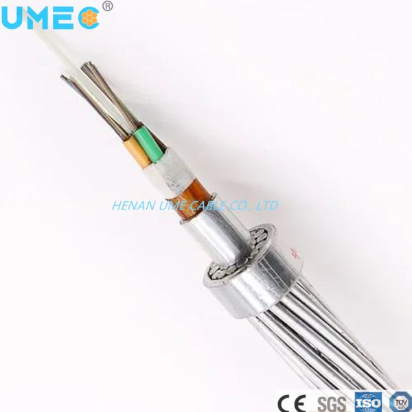 Copper/Aluminum Conductor Bare Fiber Optical Cable for Opgw/Oppc Communication Needs
