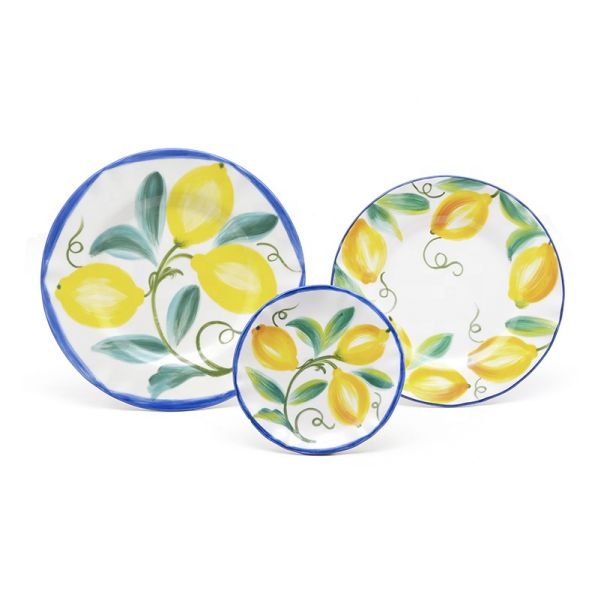 Personalized Ceramic Dinner Plates Spring Colorful Plates With Flower