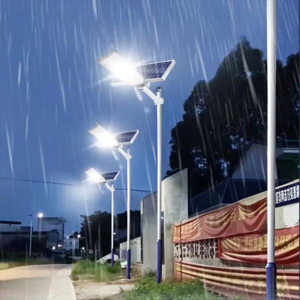 Motion Sensor Solar Street Light Dusk to Dawn Auto On/Off for Driveway