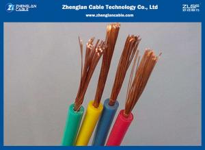 China IEC 60227 Standard (Cu/Pvc) Single Core None Sheathed Flexible Wire 1cx1.5sqmm on sale