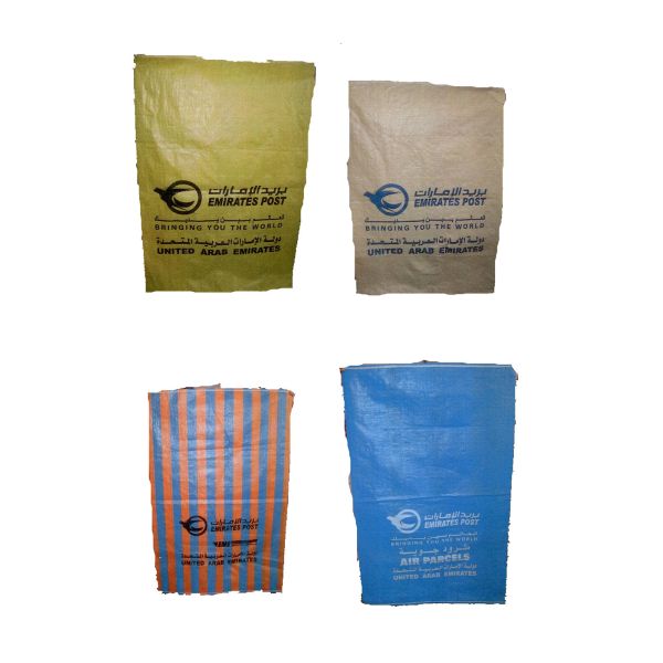 100% Virgin PP Woven Coloured Mailing Bags With Custom LOGO Printing