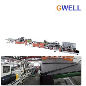 Buy cheap PE Hollow Profile Sheet Machine PP Hollow Build Board Production Line product