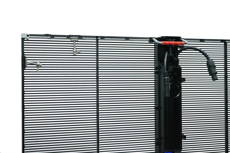10mm Ultra Thin 60fps Transparent LED Display with 70-75% Light Transmittance for Indoor Outdoor Use