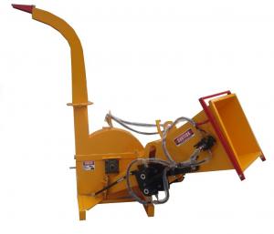 Buy cheap Commercial Electric Full Automatic Wood Chipping Machine For Garden Tractor product