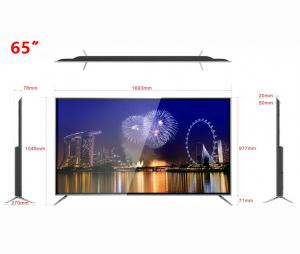 Buy cheap 400 Nits Liquid Crystal Display TV 65 Inch Lcd Smart Tv Android 8.0 product