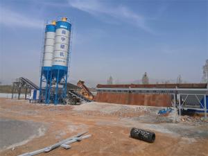 Buy cheap 50m3/h Concrete Batching Plant Fixed Ready Mixed Cement Mixer Aggregate Concrete Mixing Plant product