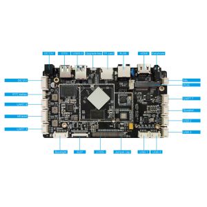 RK3566 Quad Core A55 Embedded System Board MIPI LVDS EDP For LCD Digital Sigange